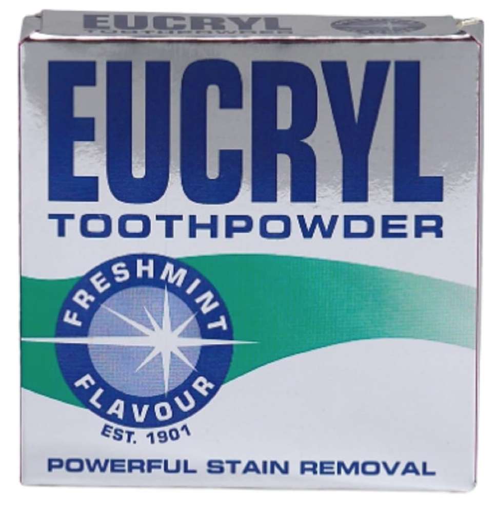 Eucryl Freshmint Tooth Whitening Powder 50g - 81p / 77p S&S