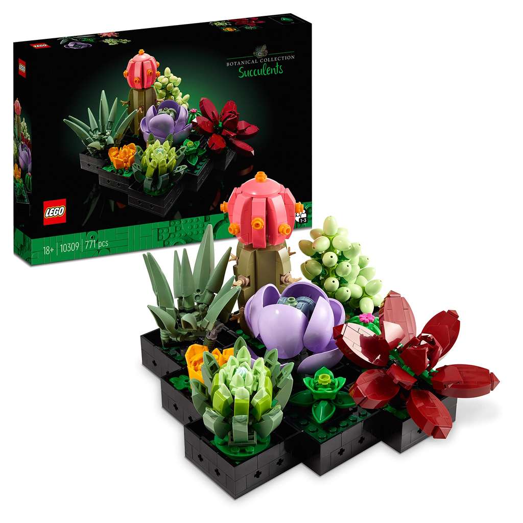 LEGO 10309 Icons Succulents Artificial Plants Set (Like New) - via Amazon Warehouse with auto discount